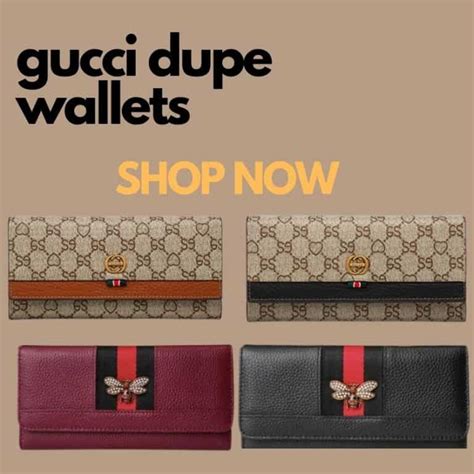 dupe gucci wallet|$20 gucci dupe.